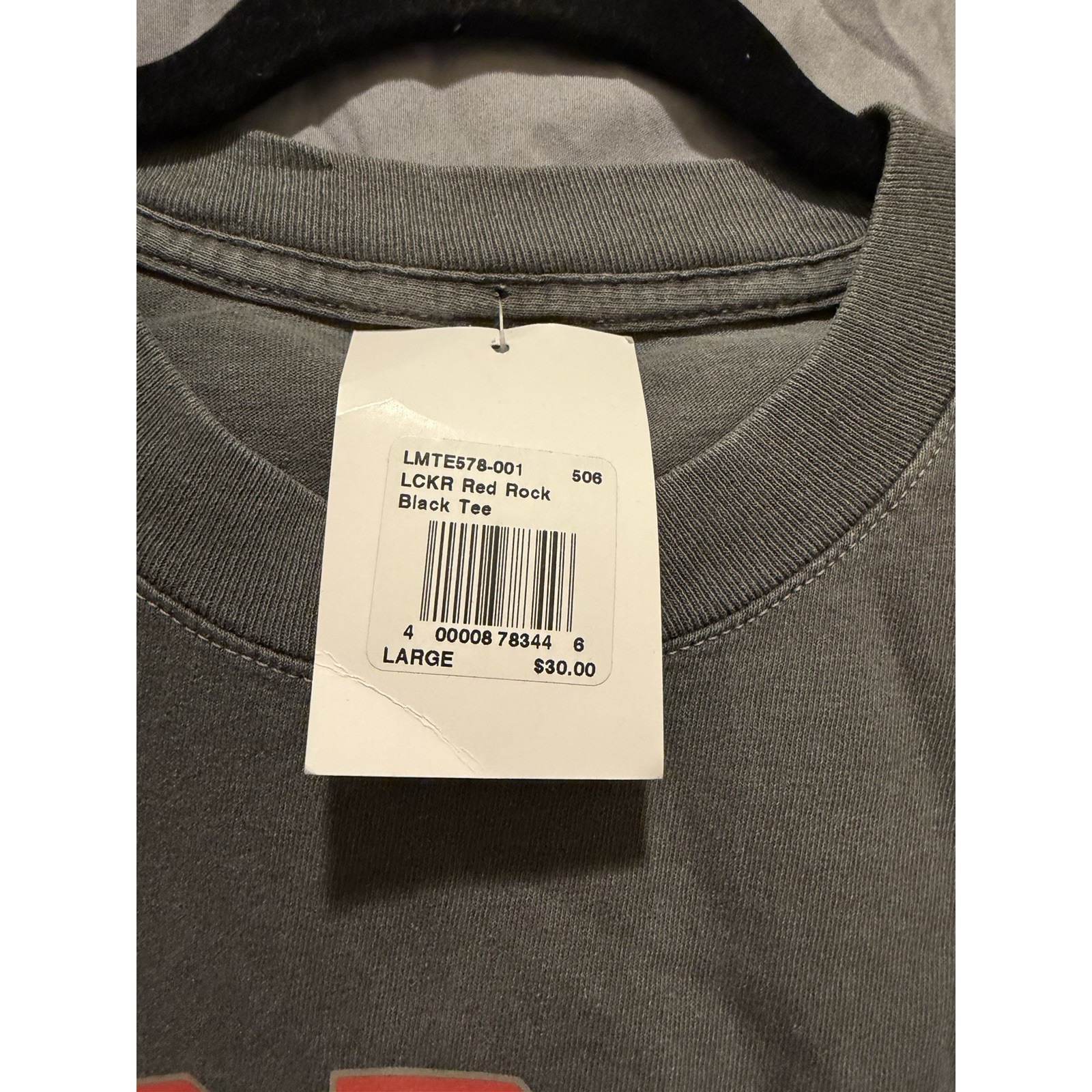 Red Rock Gray T-Shirt Size Large New With Tag — image 8 of 8